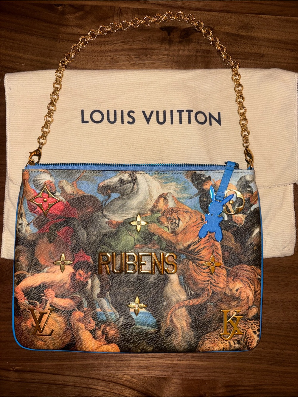 Louis Vuitton x Jeff Koons Chain Bag